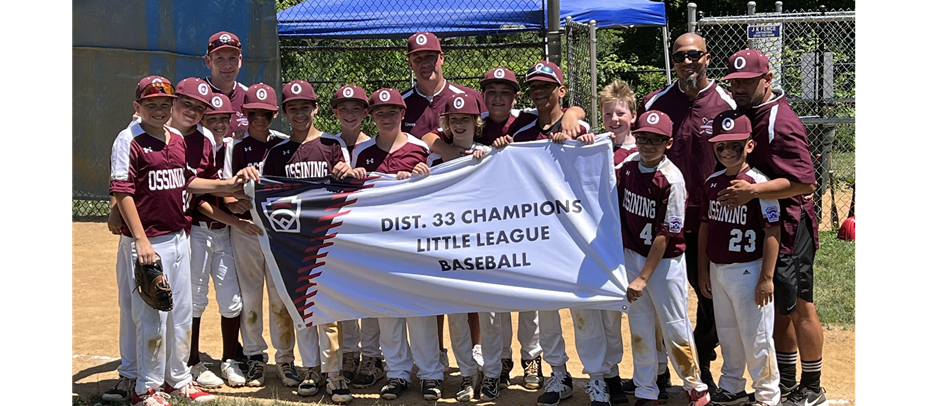 2022 District 33 Little League Baseball Champions